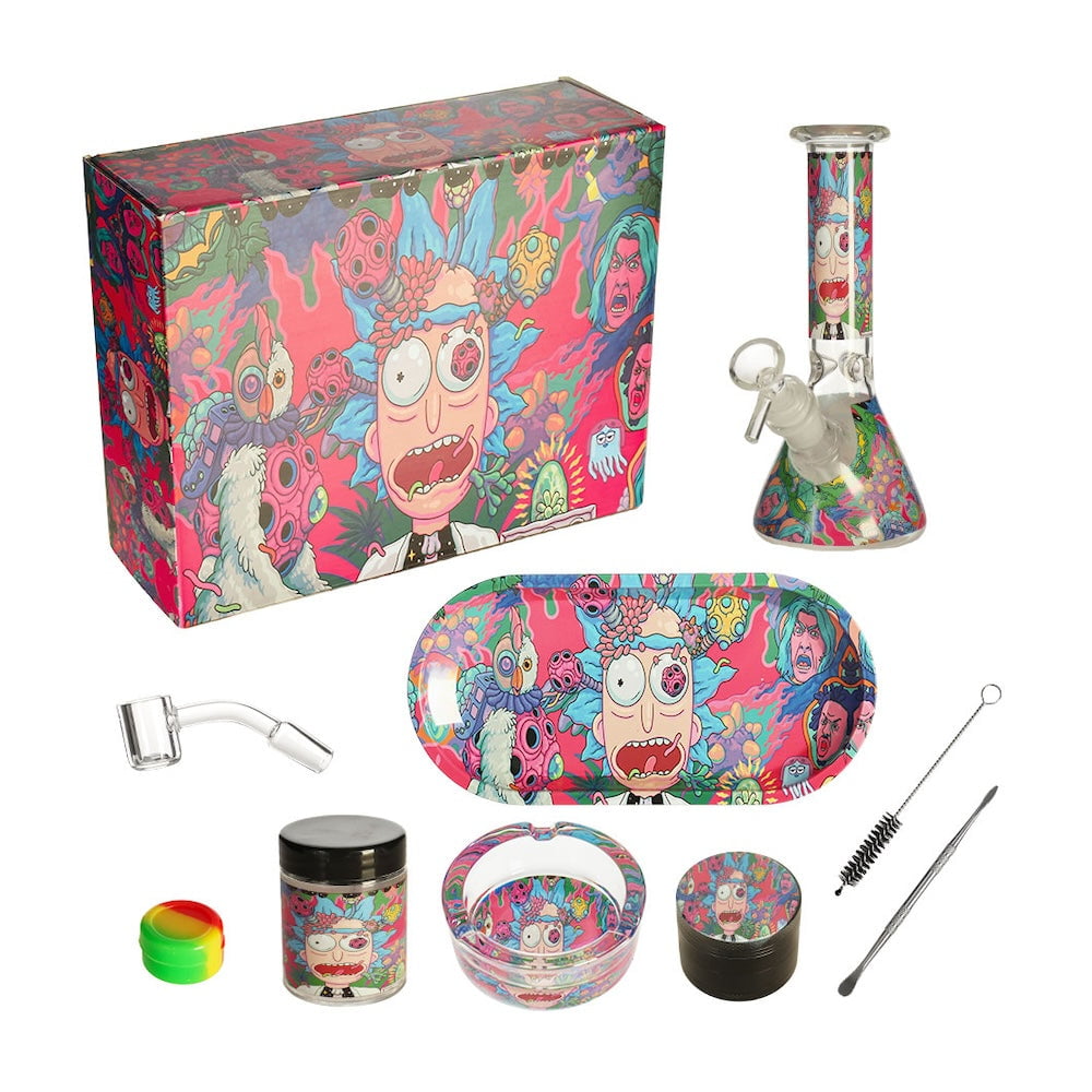 HITTN Bong Box 2 Mad Scientist Smoking Gift Set