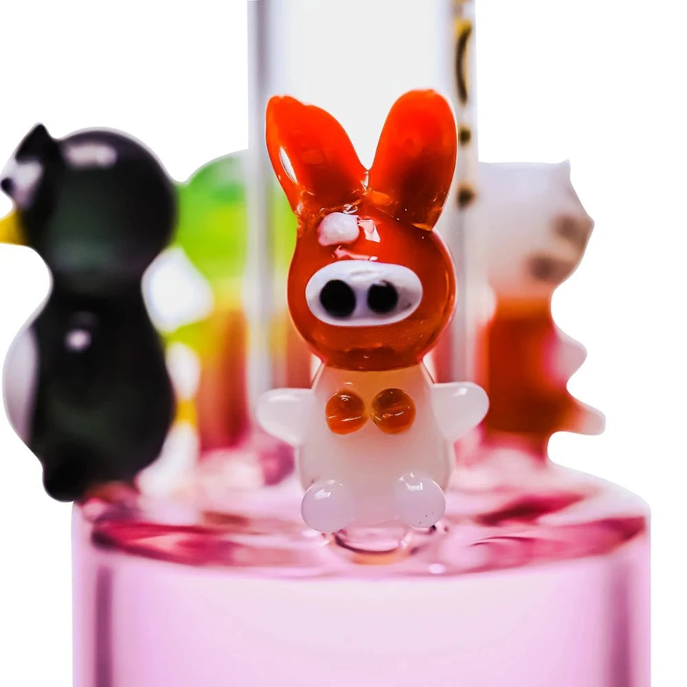 Cheech Glass Bong Cartoon Squad Water Pipe