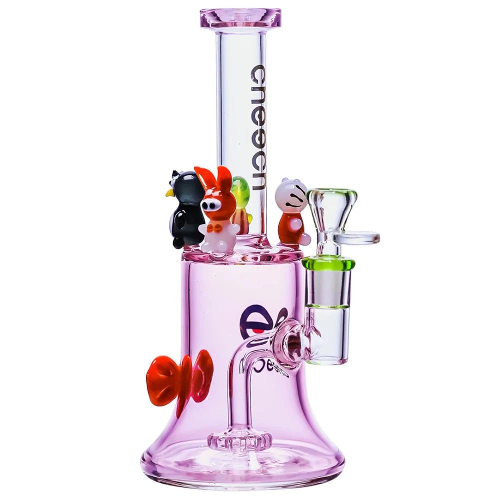 Cheech Glass Bong Cartoon Squad Water Pipe