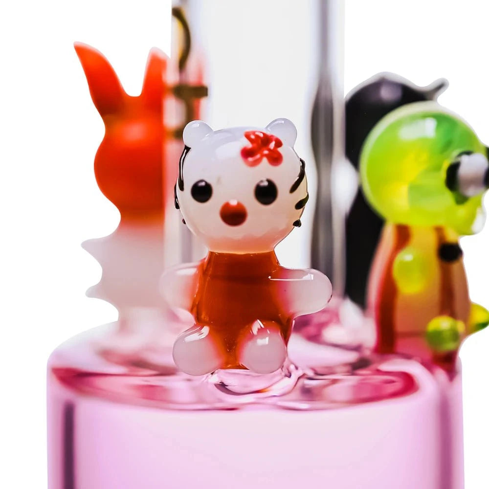 Cheech Glass Bong Cartoon Squad Water Pipe