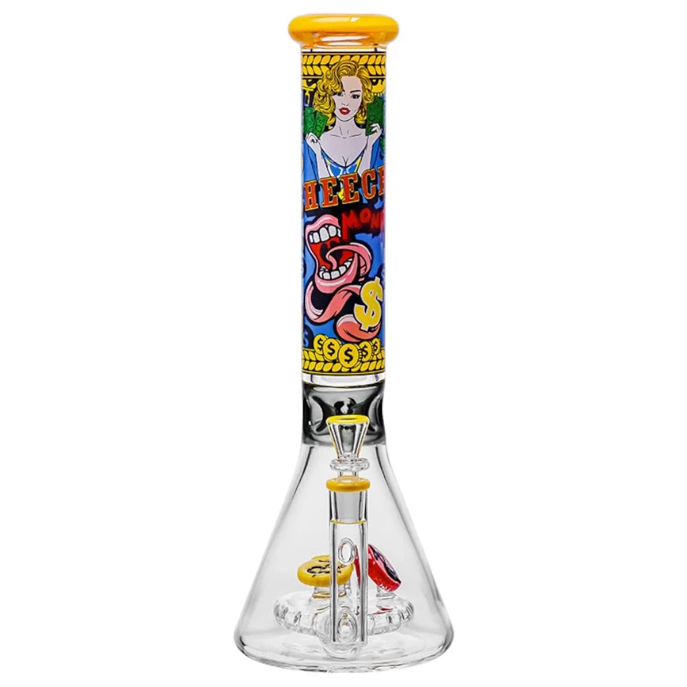 Cheech Glass Bong Cash Out Beaker Bong