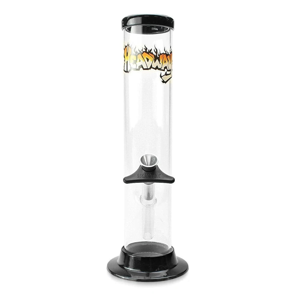 Fat Buddha Glass Bong Clear 10 Inch Plastic Straight Bong