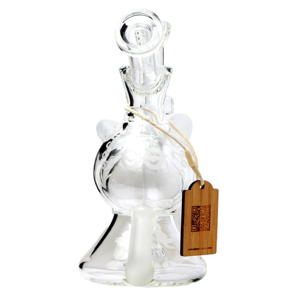 Cheech Glass Bong Clear Recycler Bong
