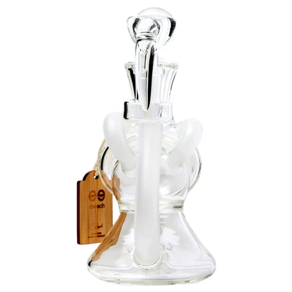 Cheech Glass Bong Clear Recycler Bong