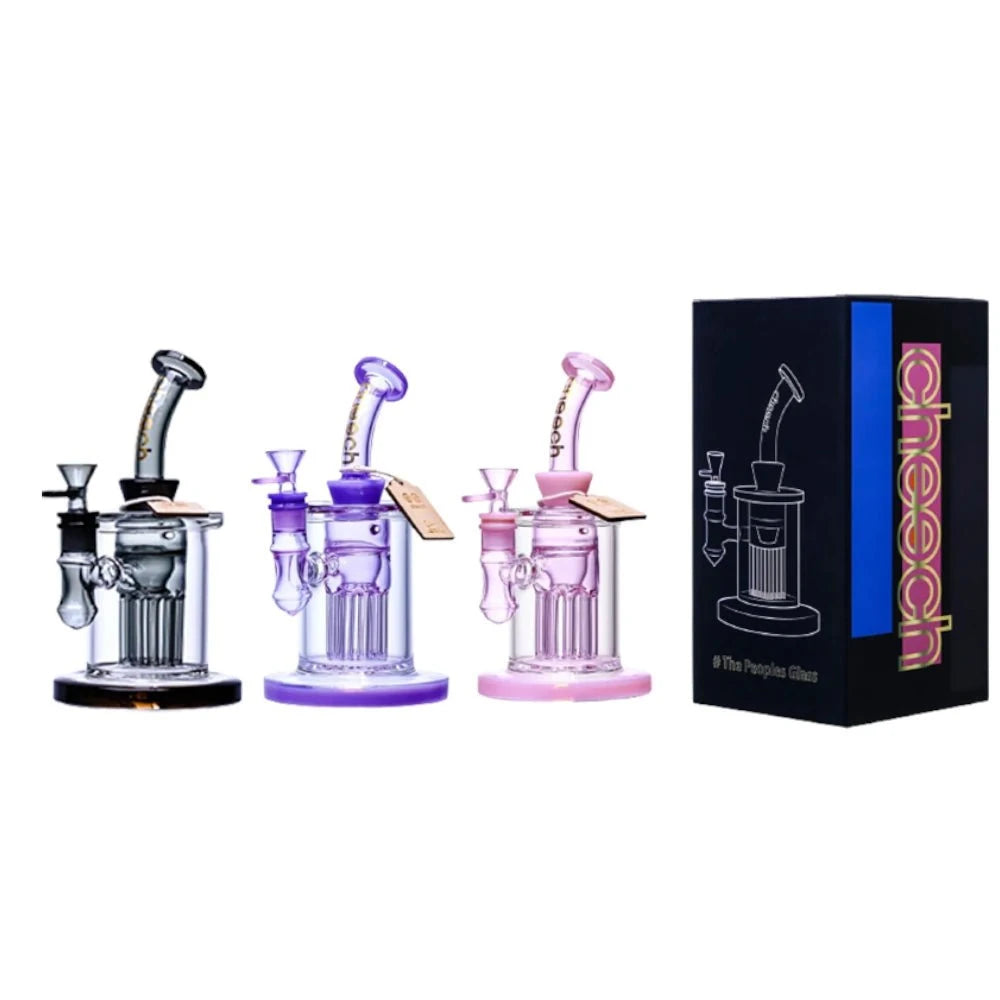 Cheech Glass Bong Clear View Water Pipe