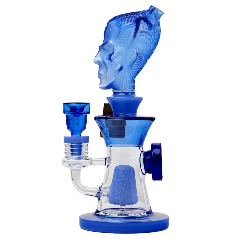 Cheech Glass Bong Conscious Guru Water Pipe