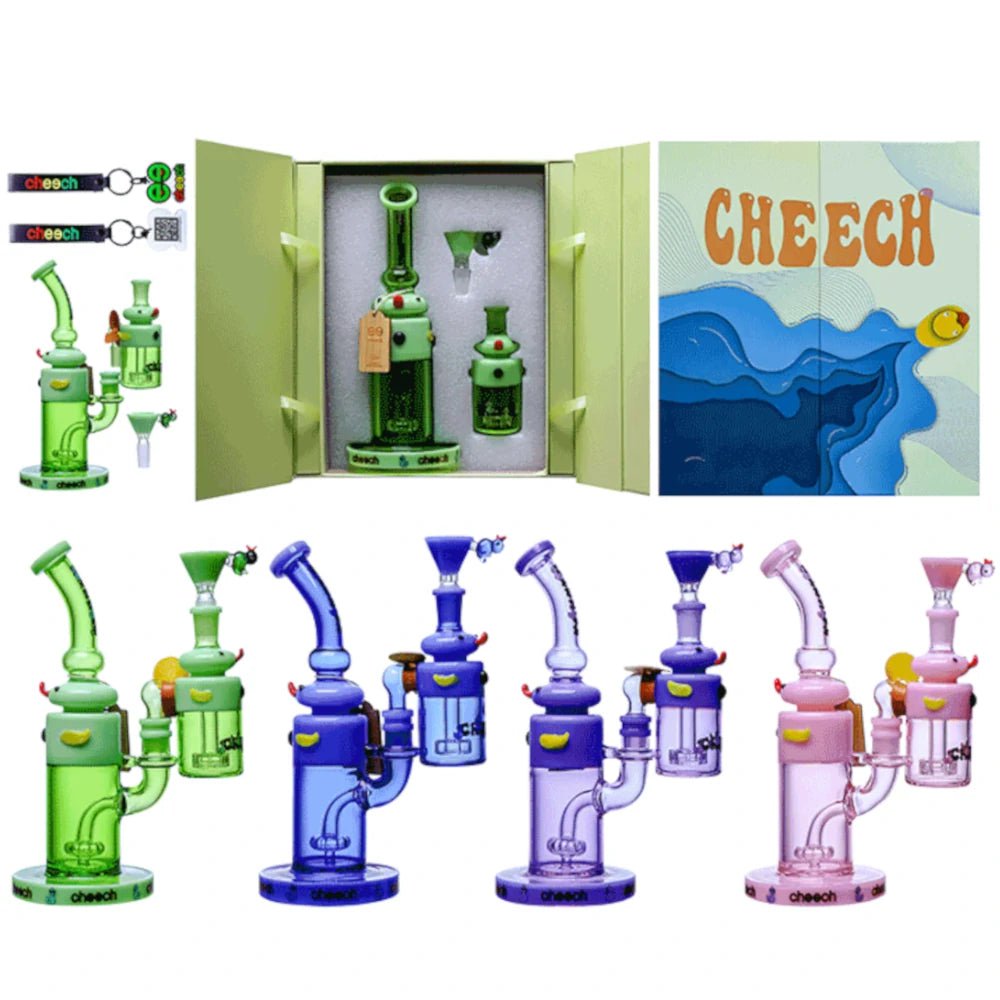 Cheech Glass Bong Cool Duck Water Pipe