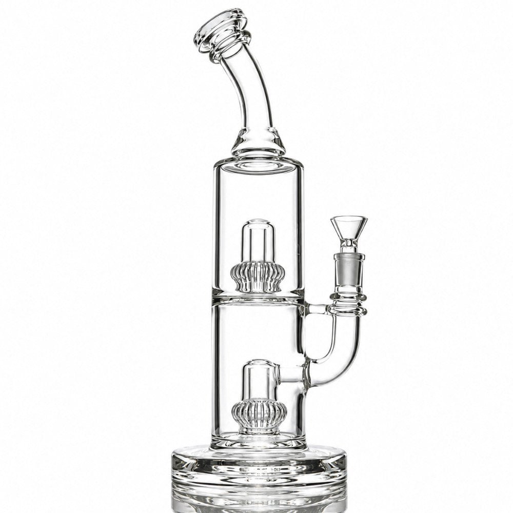Fat Buddha Glass Bong Crown Jewels Percolator Bong