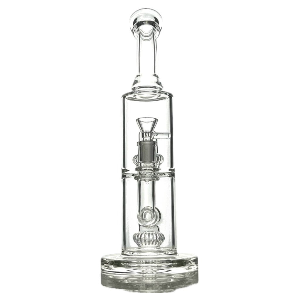 Fat Buddha Glass Bong Crown Jewels Percolator Bong