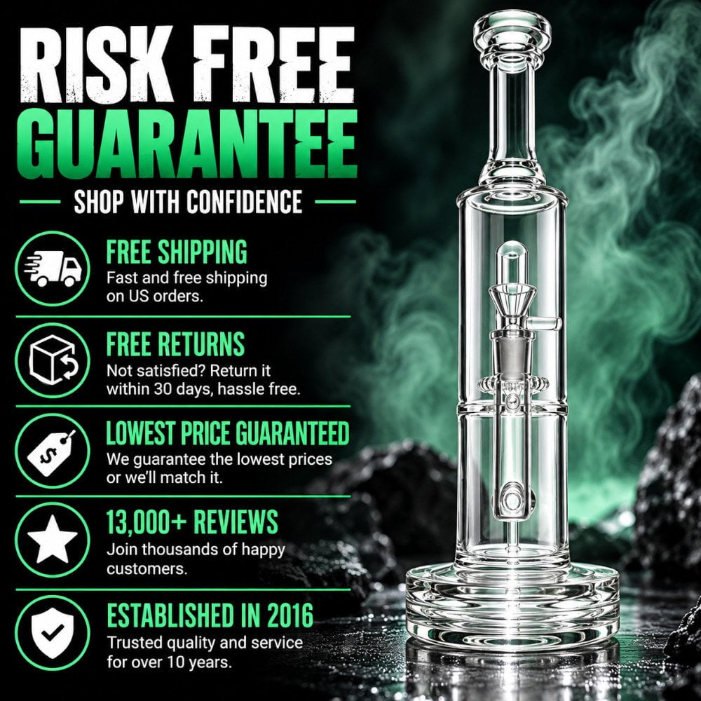 Fat Buddha Glass Bong Crown Percolator Bong Extra Thick