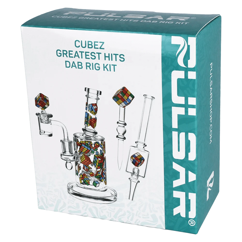 Pulsar Bong Cubez Dab Rig Kit