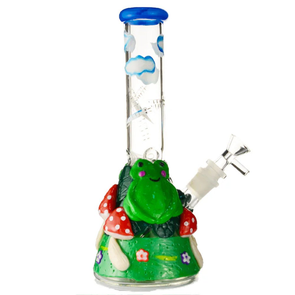 Fat Buddha Glass Bong Cute Frog Bong