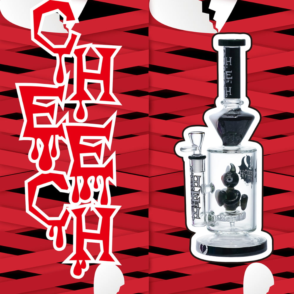 Cheech Glass Bong Dark Devil Bong