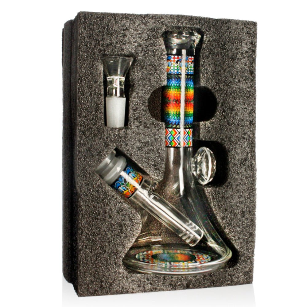 Fat Buddha Glass Bong Designed Gift Box Bong