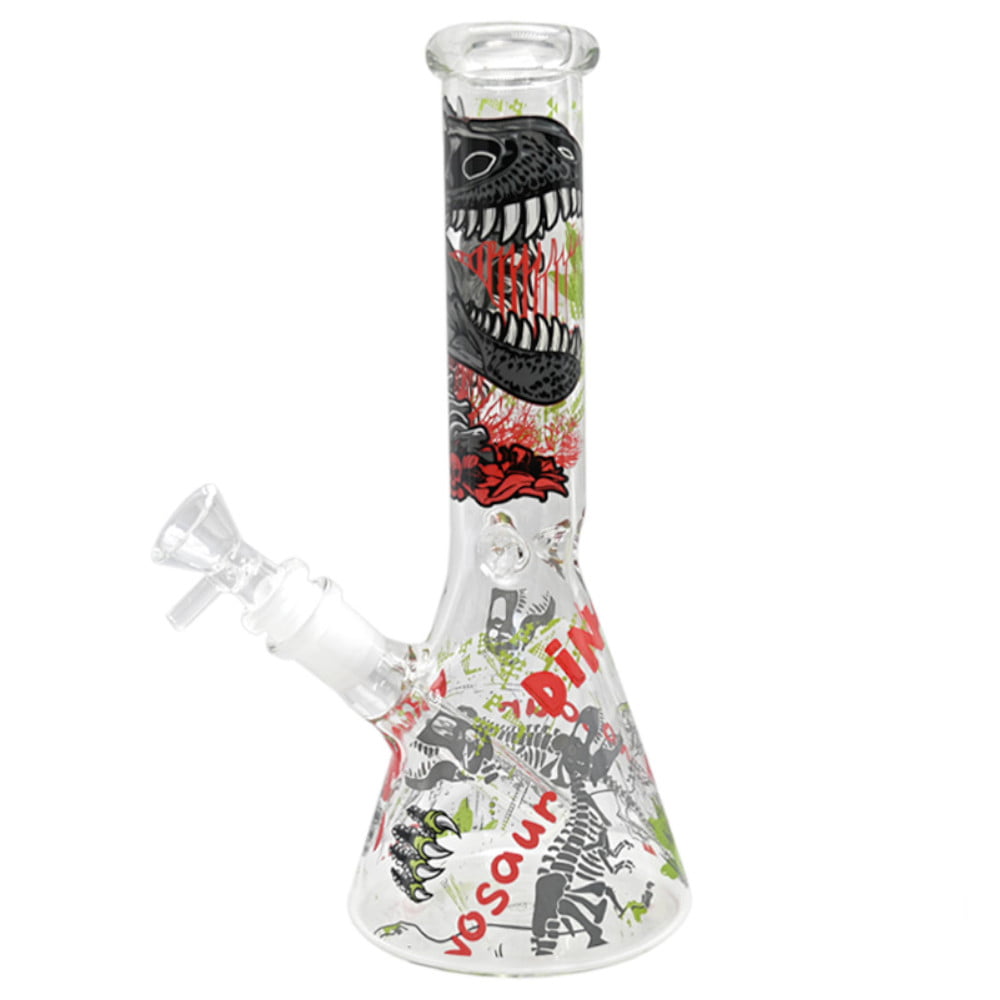 Fat Buddha Glass Bong Dinosaur Beaker Bong