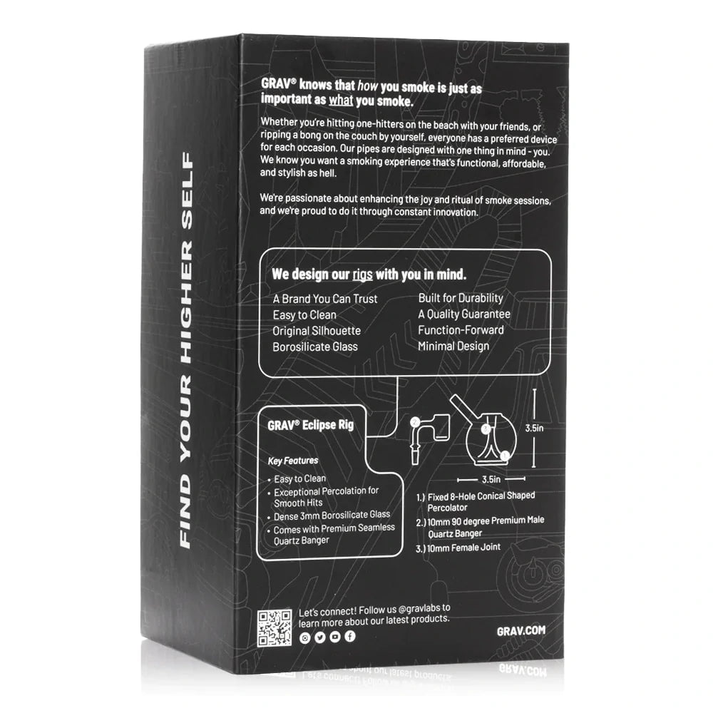 Grav Bong Eclipse Dab Rig
