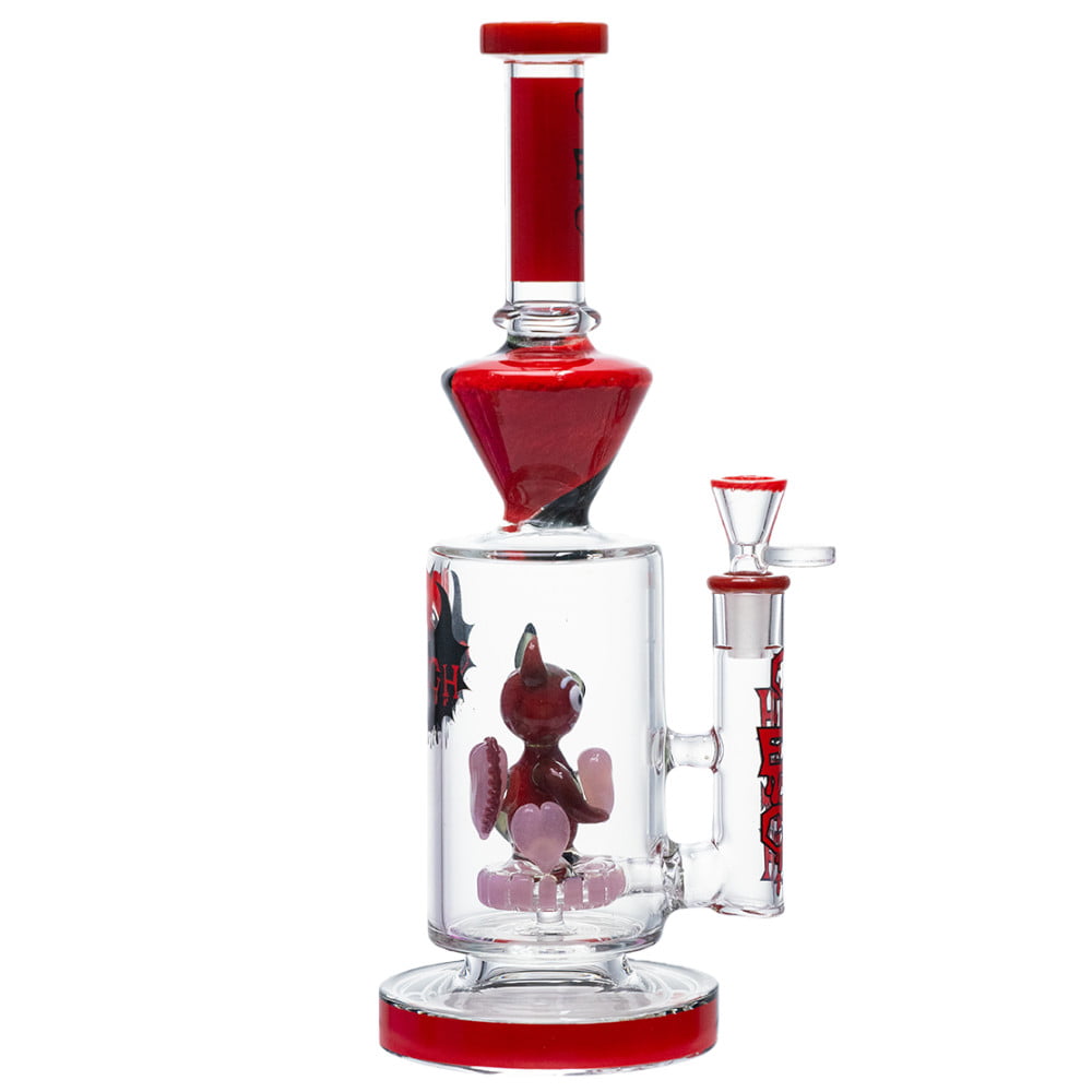 Cheech Glass Bong Evil Cupid Bong