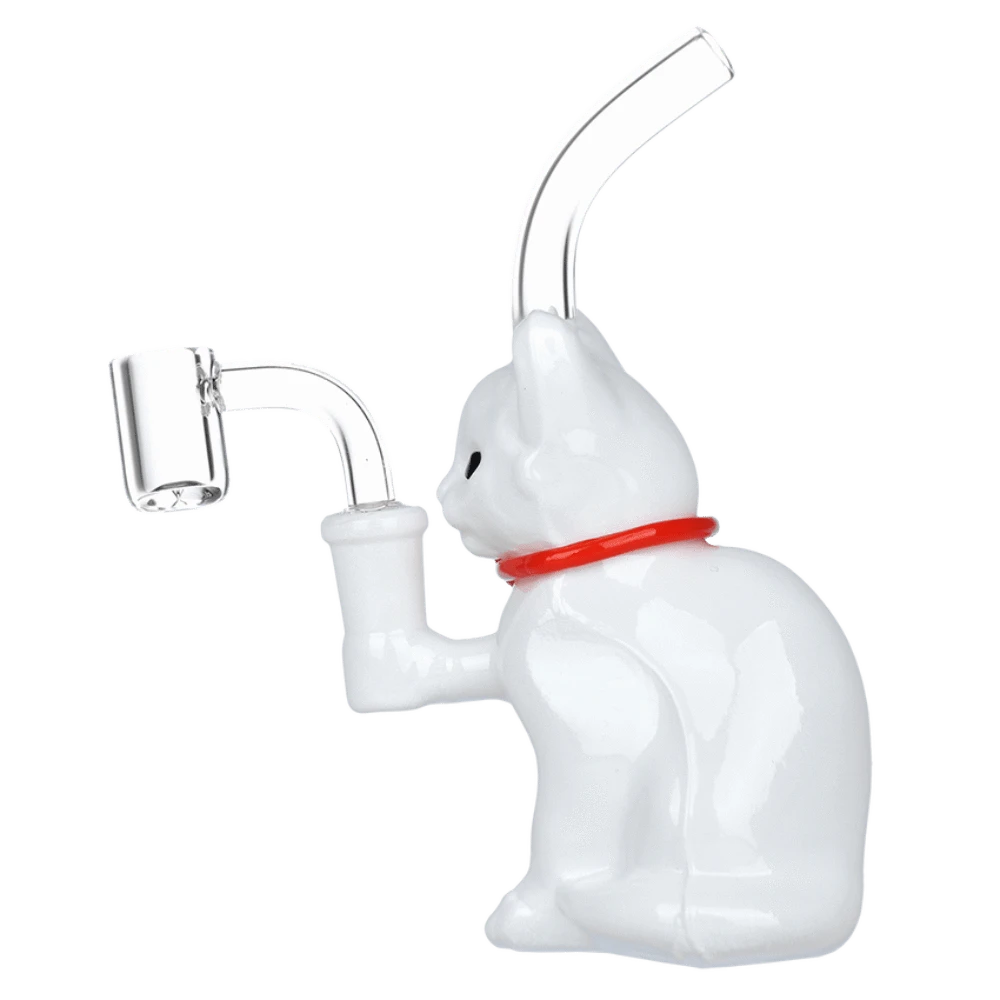 Fat Buddha Glass Bong Fab Feline Dab Rig