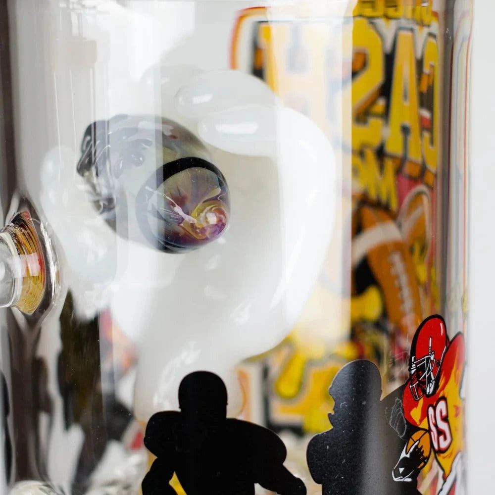 Cheech Glass Bong Football Bong