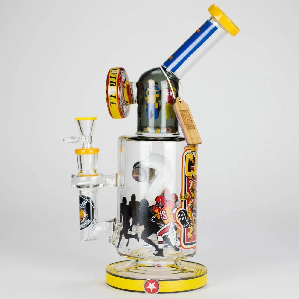 Cheech Glass Bong Football Bong