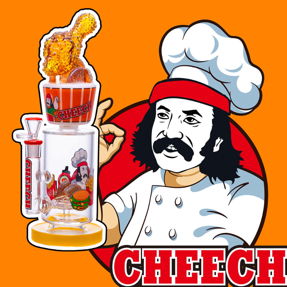 Cheech Glass Bong Fried Chicken Bucket Bong