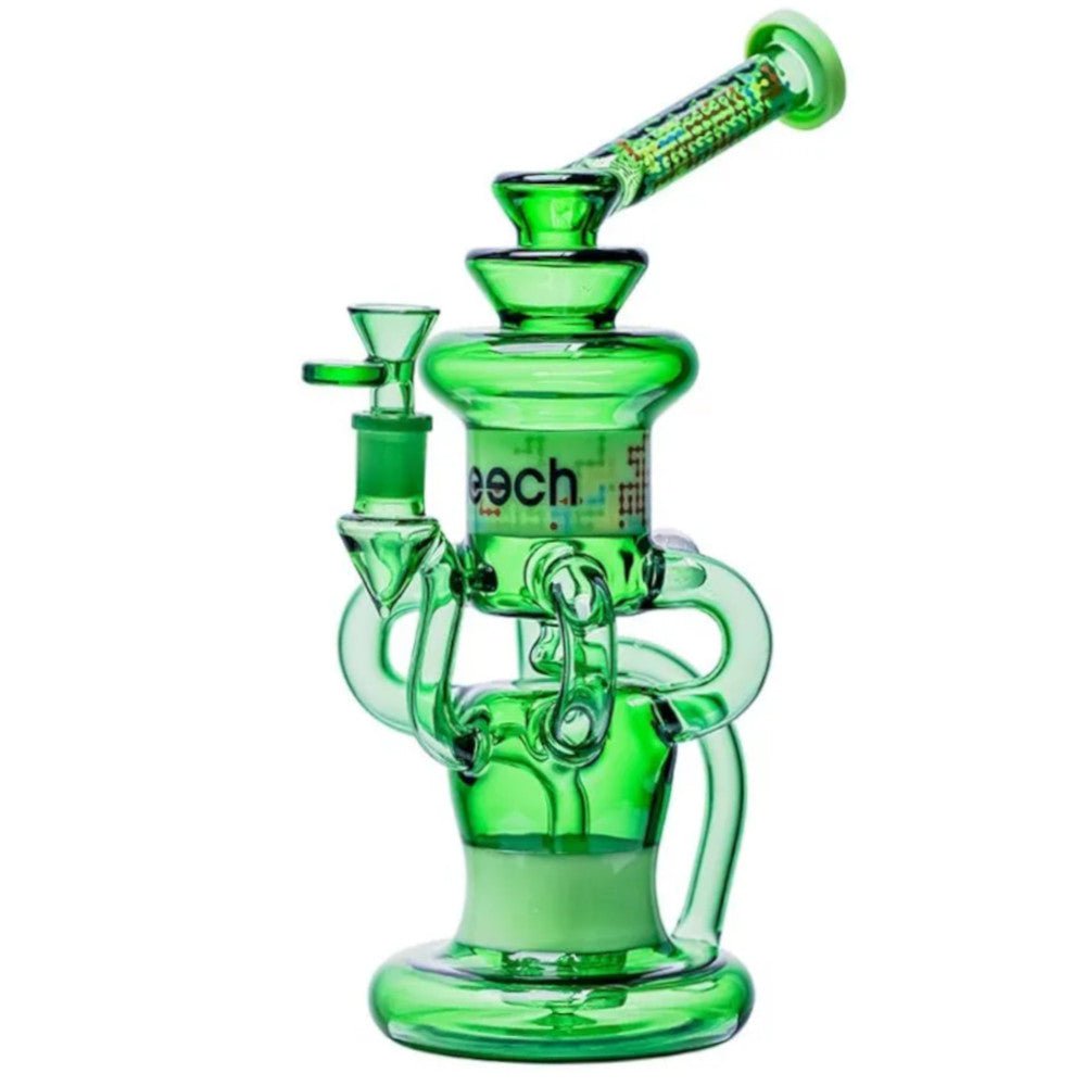 Cheech Glass Bong Full Function Recycler Bong