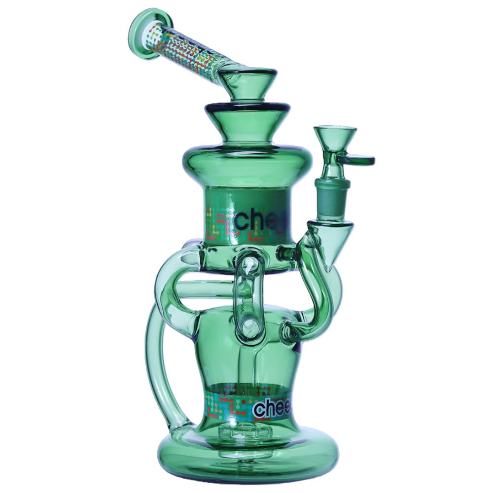 Cheech Glass Bong Full Function Recycler Bong