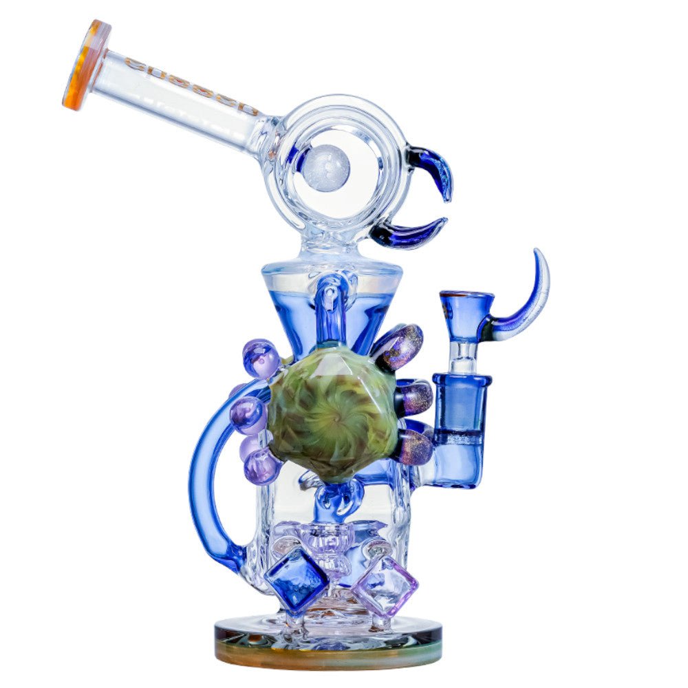 Cheech Glass Bong Full of Thorn Bong