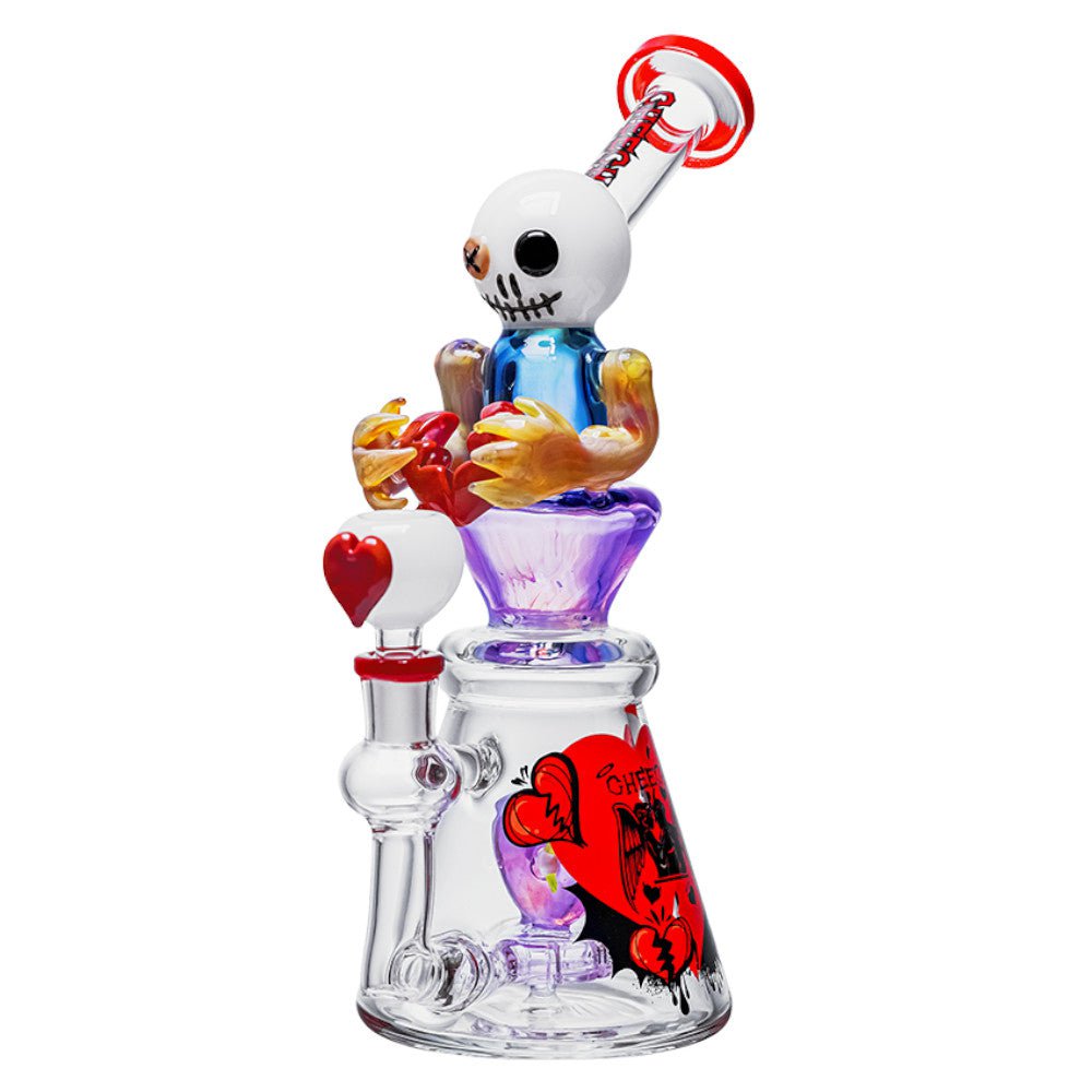 Cheech Glass Bong Ghost of Valentine Bong