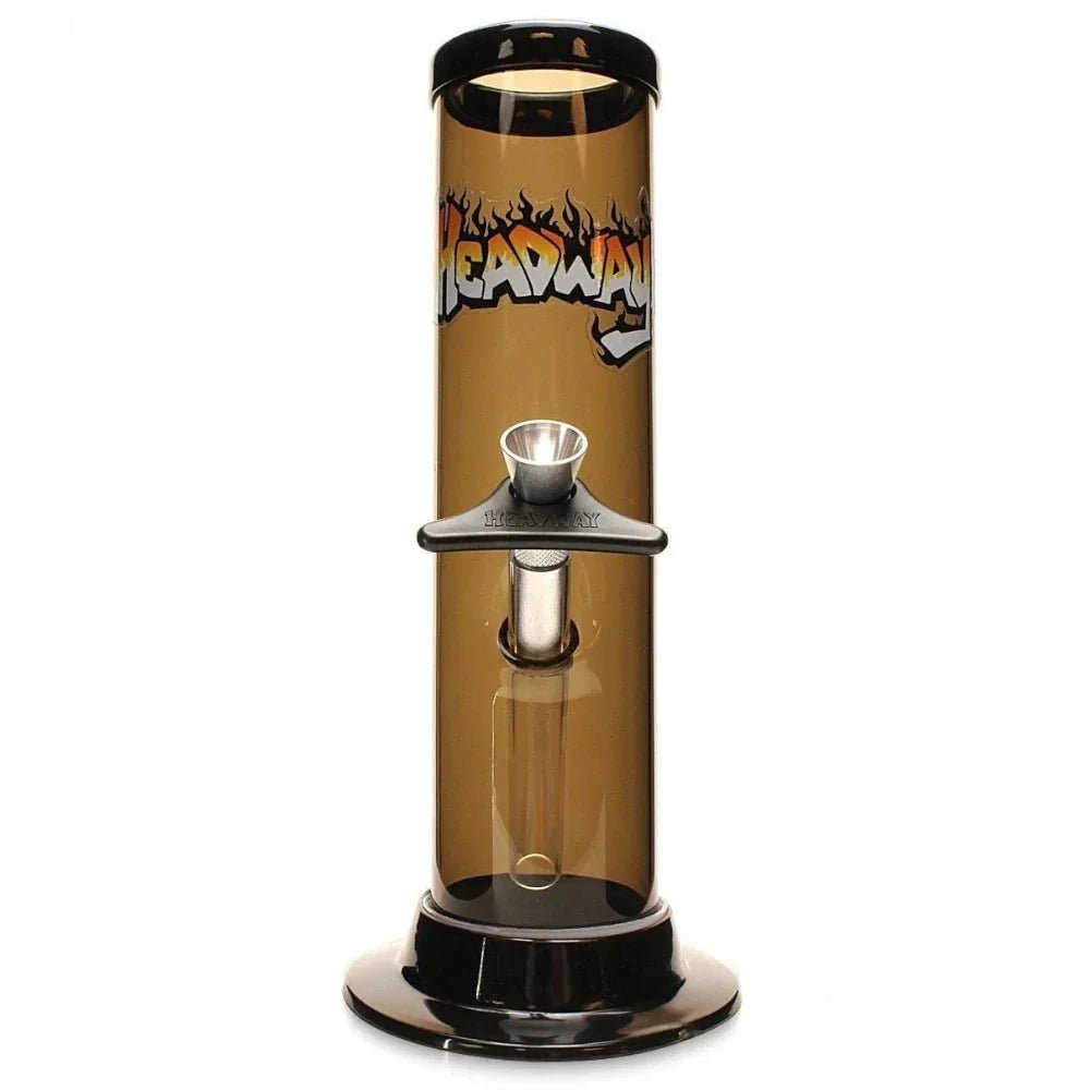 Fat Buddha Glass Bong Glack 12 Inch Plastic Straight Bong