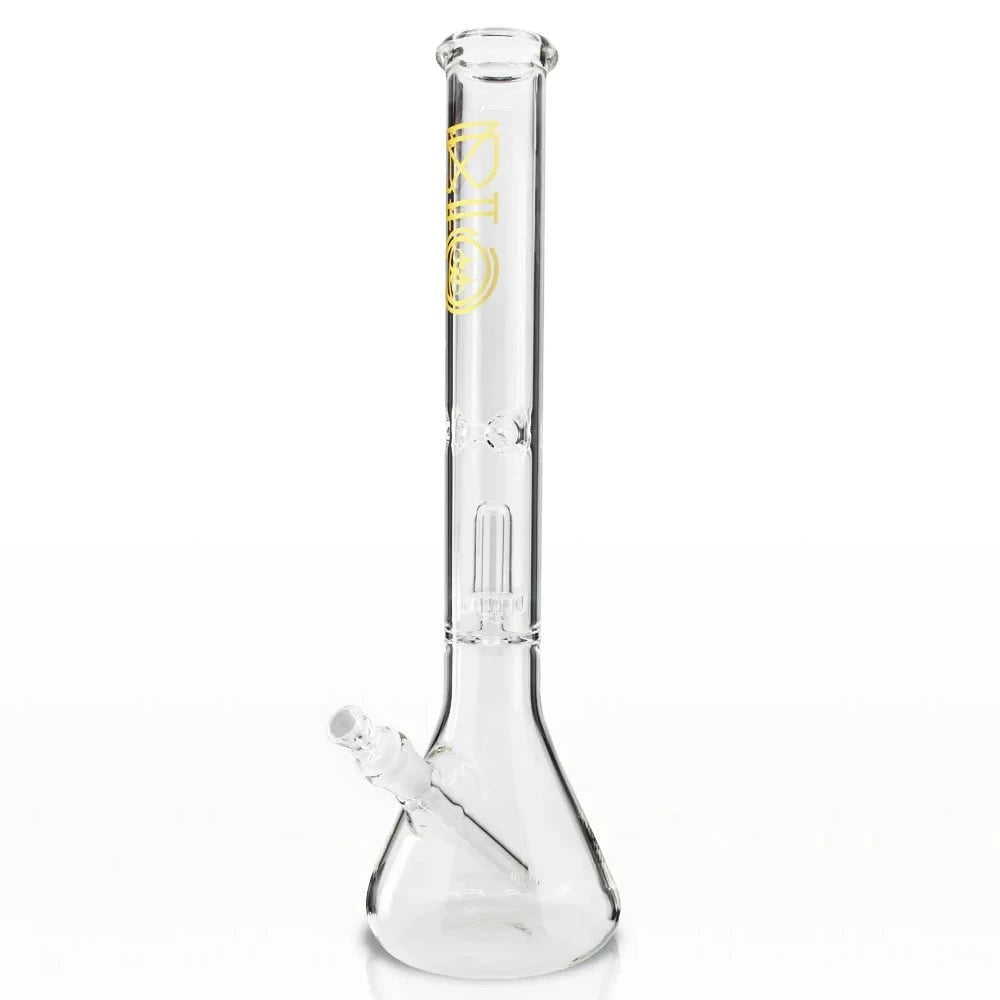 Biohazard Bong Gold Showerhead Beaker Bong