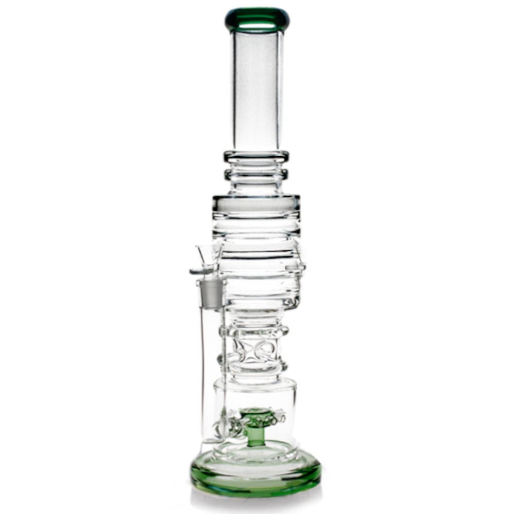 Fat Buddha Glass Bong Green The Big Kahuna Bong