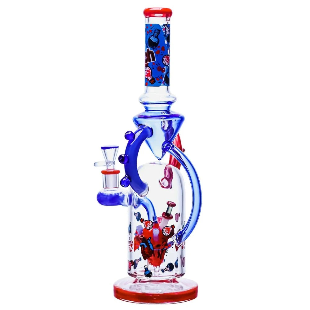 Cheech Glass Bong Heart Surgeon Bong