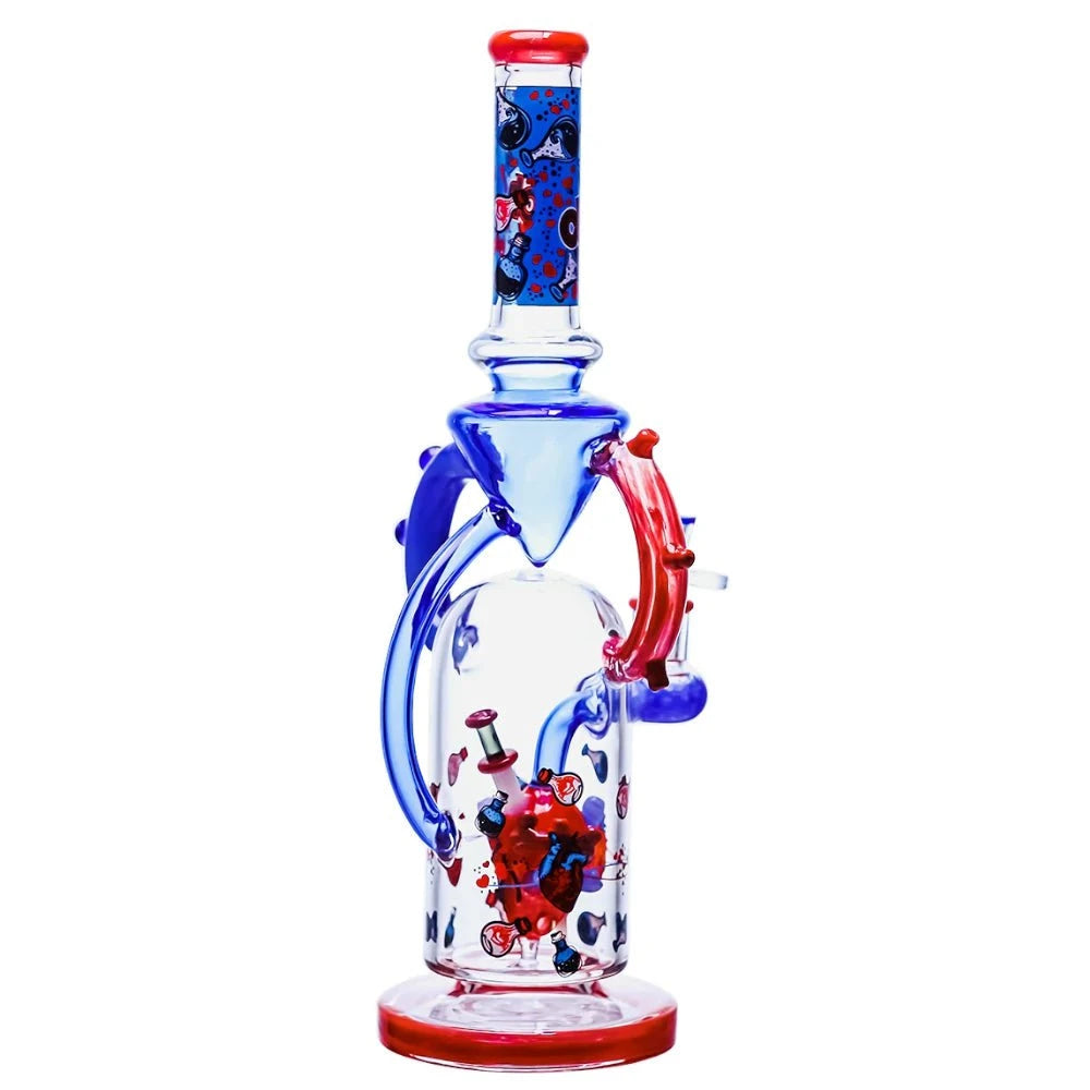 Cheech Glass Bong Heart Surgeon Bong
