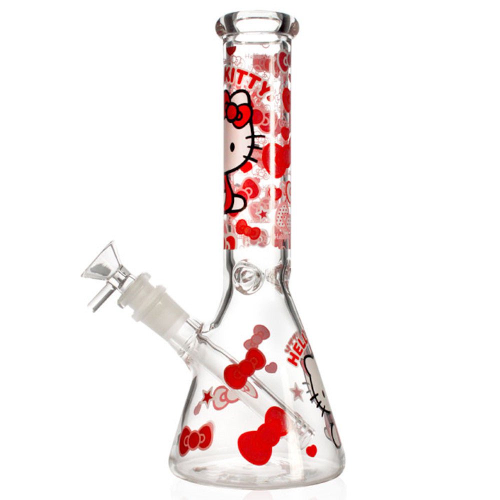 Fat Buddha Glass Bong Hello Kitty Beaker Bong