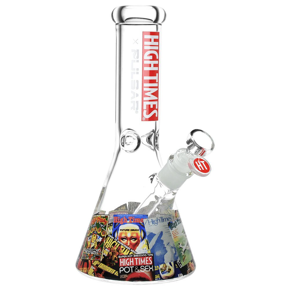 Pulsar Bong High Times® Magazine Covers Beaker Bong