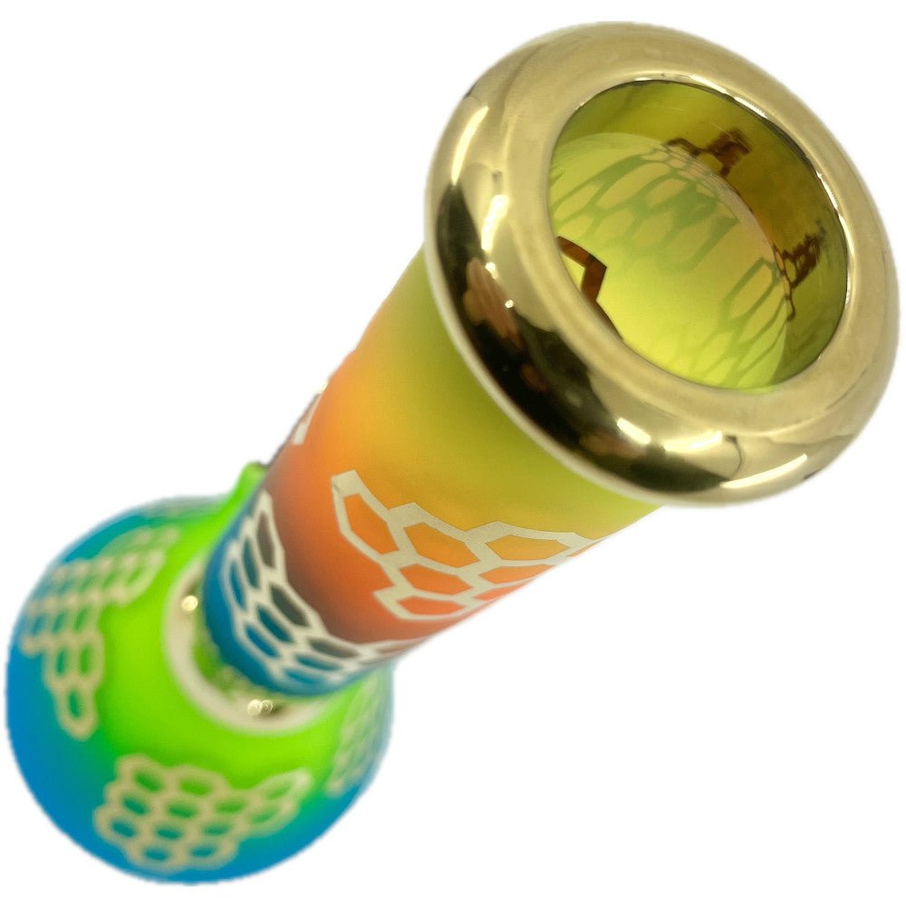 Fat Buddha Glass Bong Honeycomb Horizon Bong
