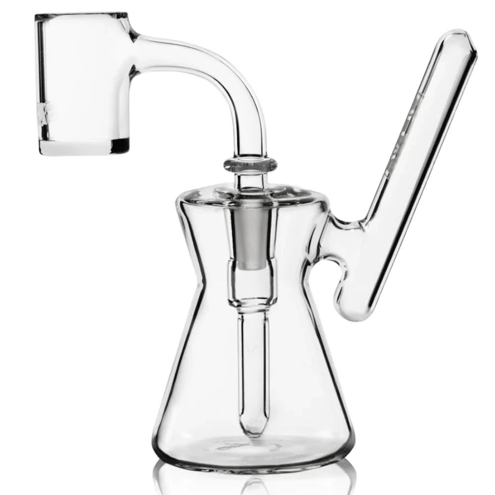 Grav Bong Hourglass Pocket Bubbler Rig