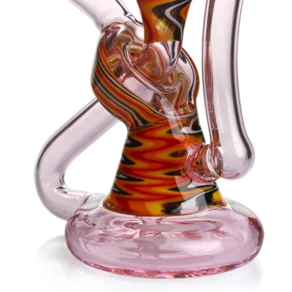 Phoenix Bong Hourglass Recycler Dab Rig