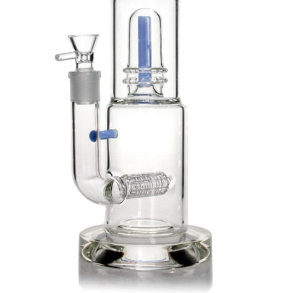 Fat Buddha Glass Bong Inline Showerhead Bong