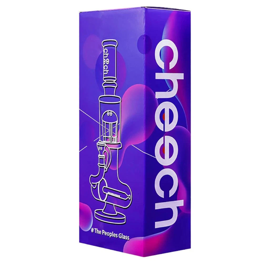 Cheech Glass Bong Inline Tree Perc Bong