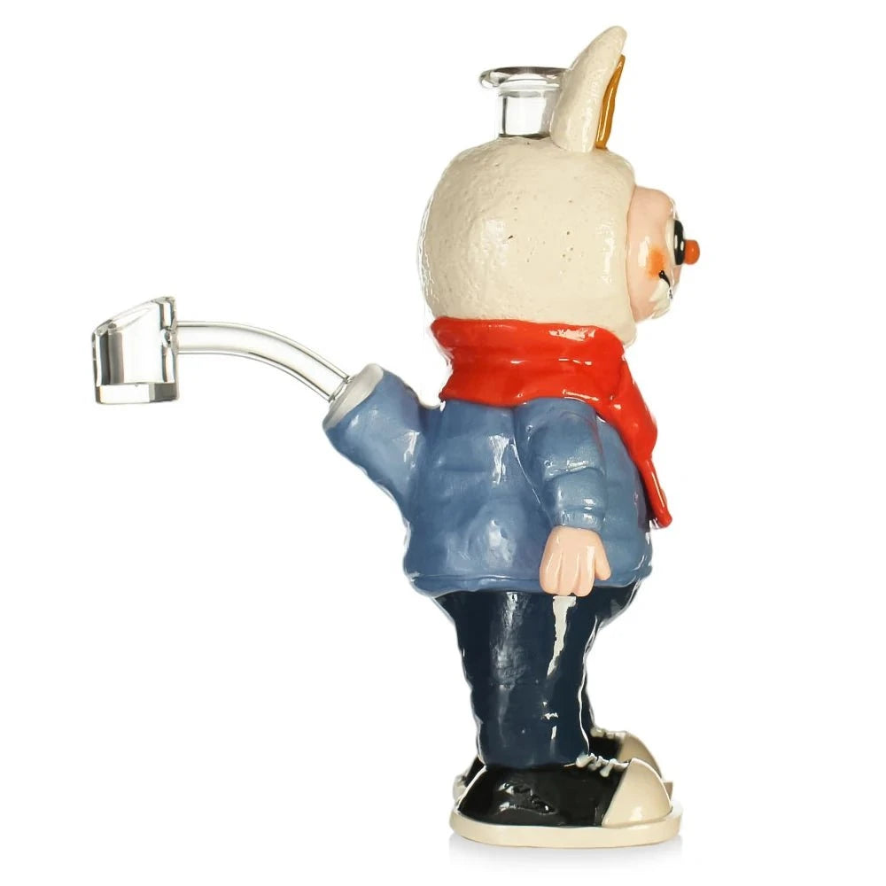 Fat Buddha Glass Bong Labubu Bong & Dab Rig Combo