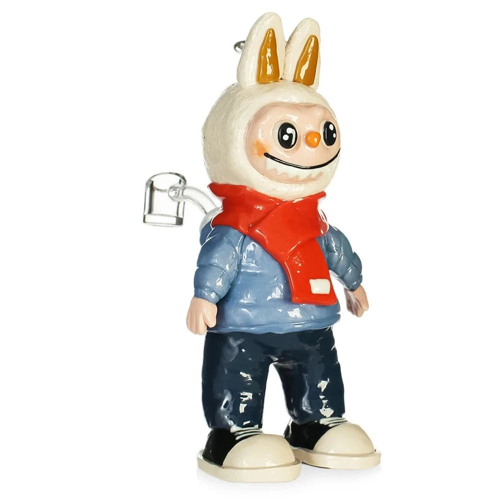 Fat Buddha Glass Bong Labubu Bong & Dab Rig Combo