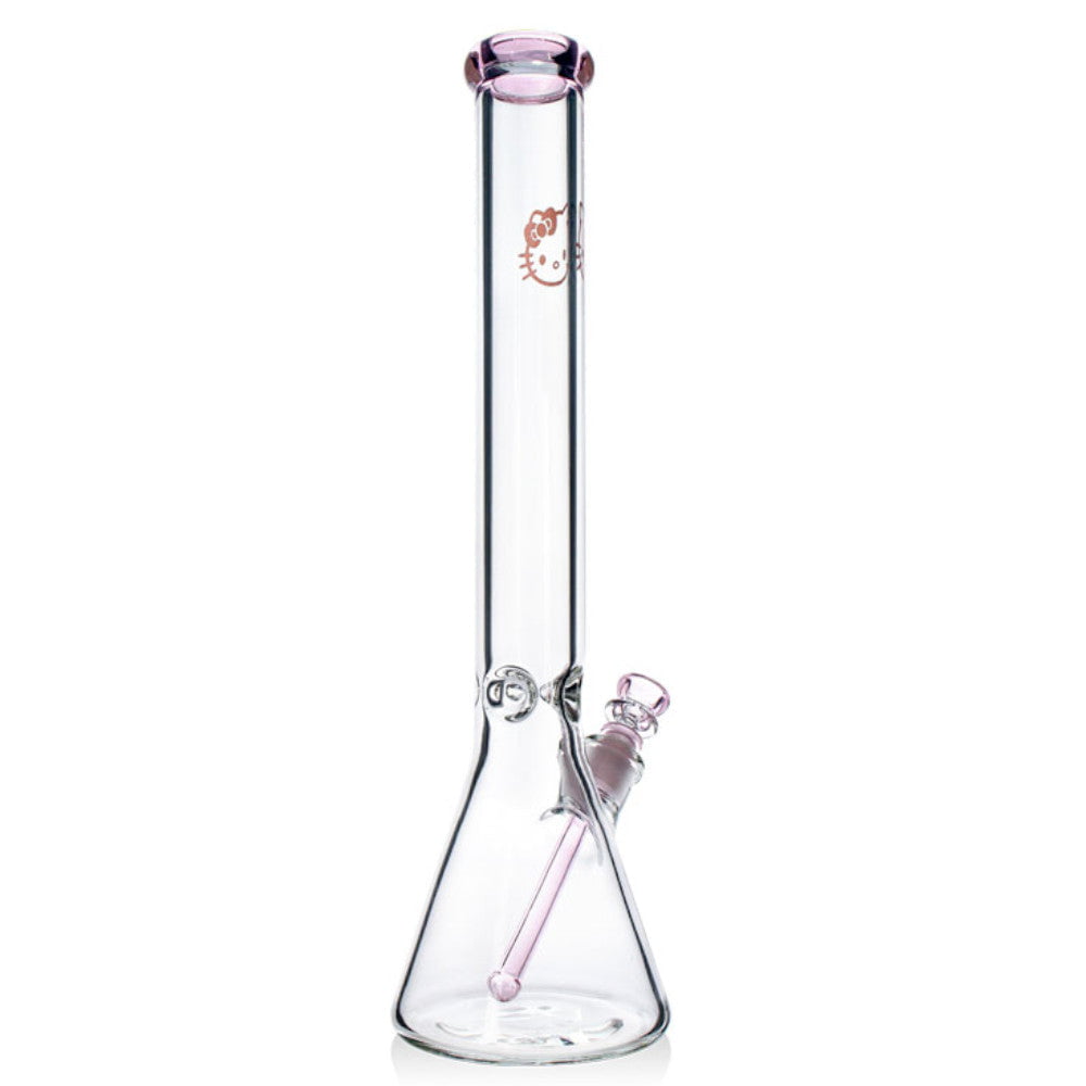 Fat Buddha Glass Bong Large Hello Kitty Beaker Bong