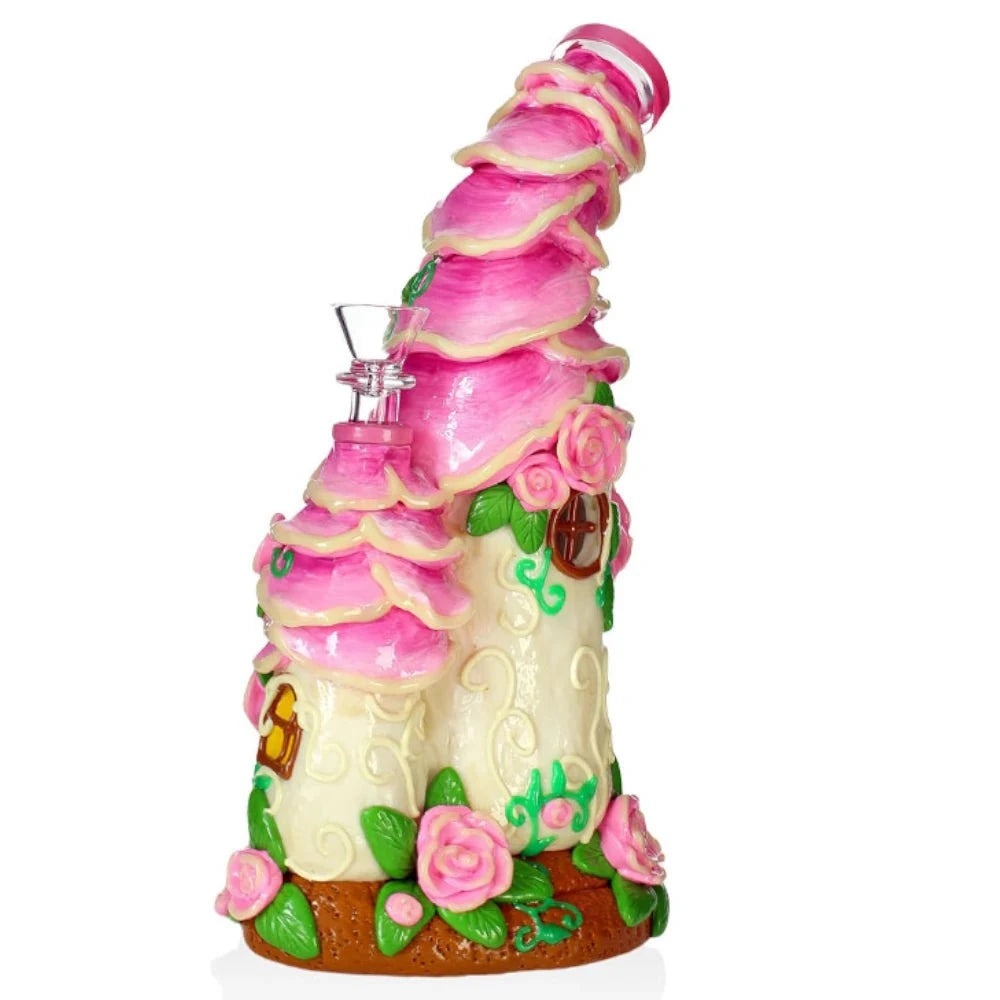 Fat Buddha Glass Bong Magical Cottage Glow Bong