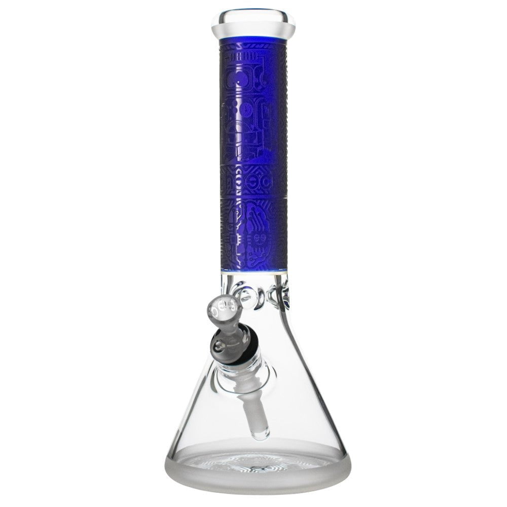 Cheech Glass Bong Manic Robot Beaker Bong