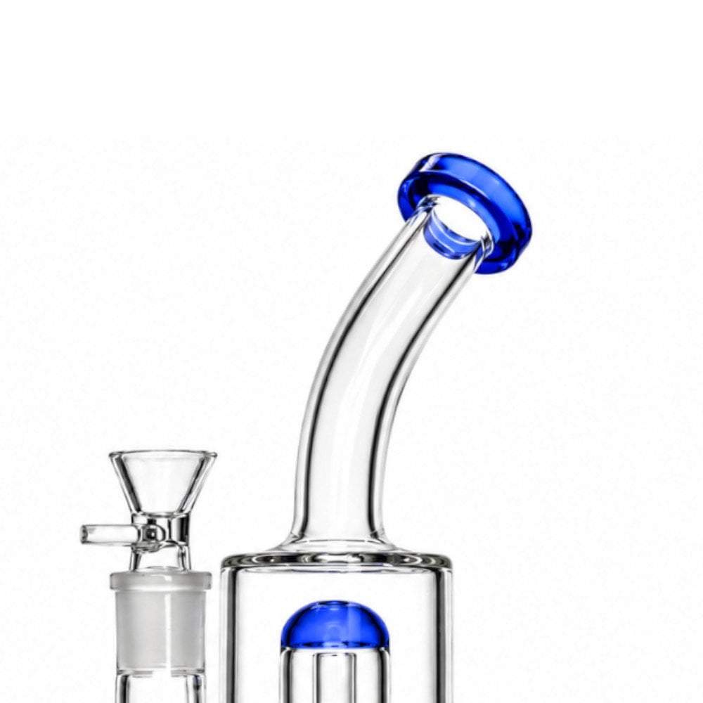 Fat Buddha Glass Bong Matrix Lean Back Bong
