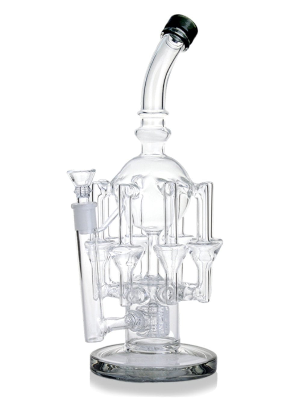 Fat Buddha Glass Bong Matrix Recycler Bong