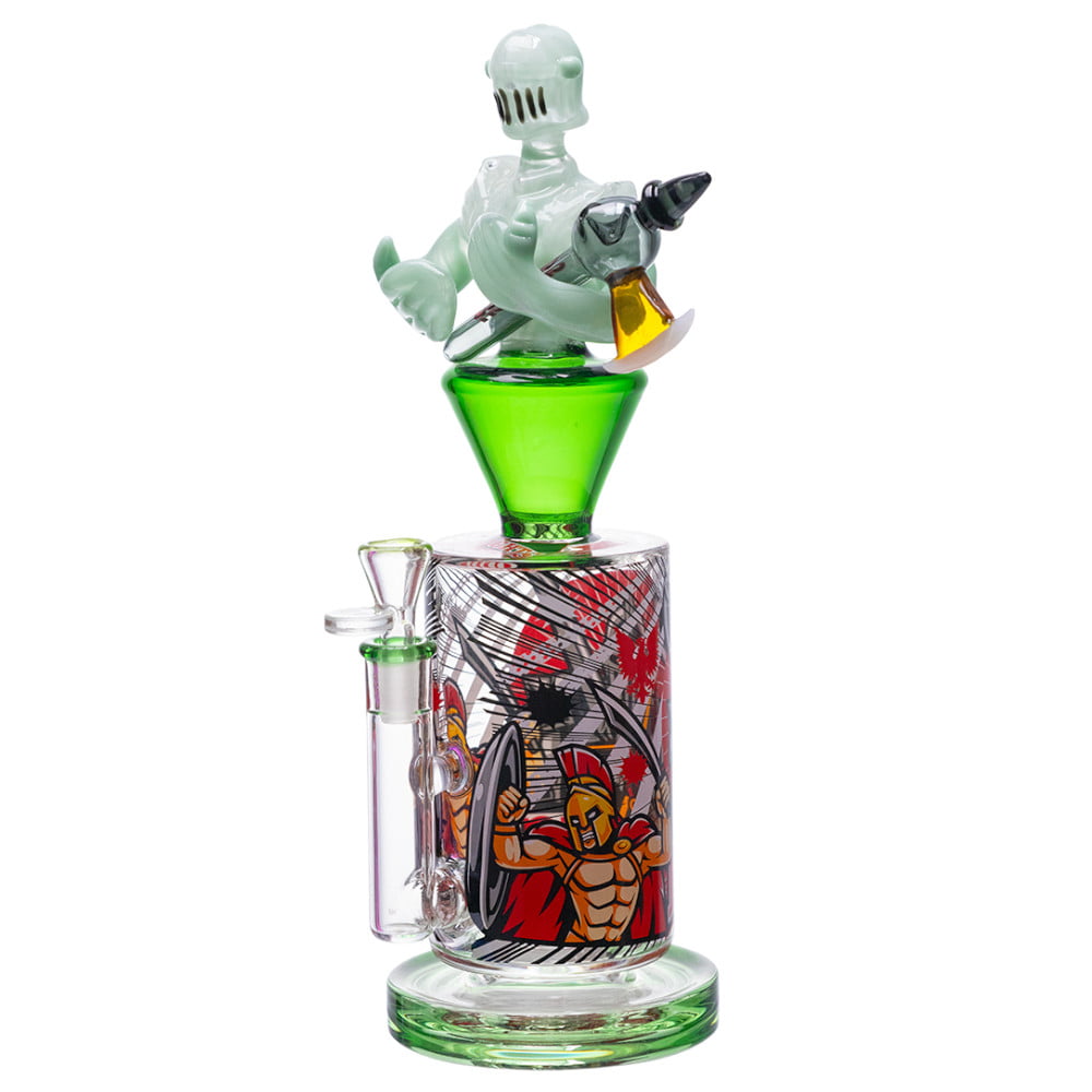 Cheech Glass Bong Medieval Warrior Bong