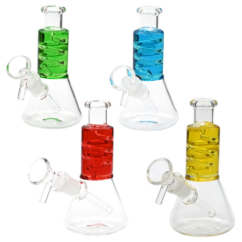 Fat Buddha Glass Bong Mini Freeze Beaker Bong